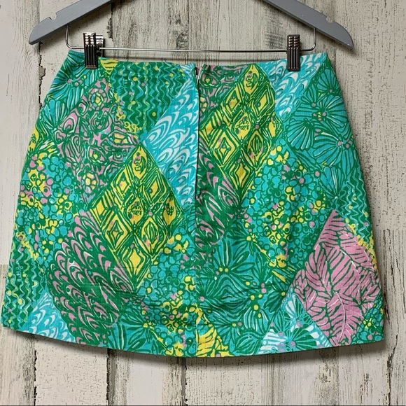 Lilly Pulitzer Marigold Sun Shorts Skort Skirt 2 - Picture 4 of 15